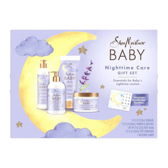 SheaMoisture Baby Nighttime Care Gift Set - 4pk: Moisturizing, Hypoallergenic, Sulfate-Free, Chamomile Scented