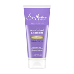 SheaMoisture Melanin Care Gentle Cream Cleanser, Nourished & Radiant with Pro-Ceramides & Elderberry Complex - 6 fl oz: Face Cleanser