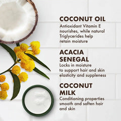 SheaMoisture 100% Extra Virgin Coconut Oil - 15 fl oz: Moisturizing Cream for Hands, Legs & Whole Body