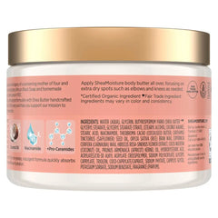 SheaMoisture Coconut Hibiscus Body Butter - 11.5oz: Moisturizing, Softening, Hydrating, Nourishing