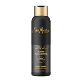 SheaMoisture Body Wash Calm & Clearing - African Black Soap with Aloe & Vitamin E - 18 fl oz: Paraben-Free, Whole Body, Gel