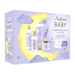 SheaMoisture Baby Nighttime Care Gift Set - 4pk: Moisturizing, Hypoallergenic, Sulfate-Free, Chamomile Scented