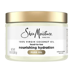 SheaMoisture 100% Extra Virgin Coconut Oil - Body Oil, Skin Care & Hair Moisturizer - 10.1 fl oz