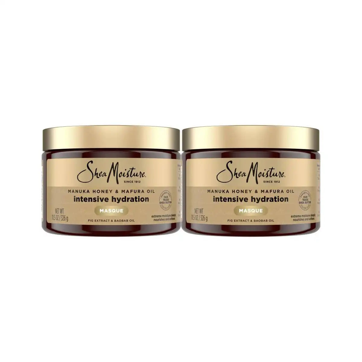 SheaMoisture Manuka Honey & Mafura Hair Oil Intensive Hydration Hair Mask - 11.5oz