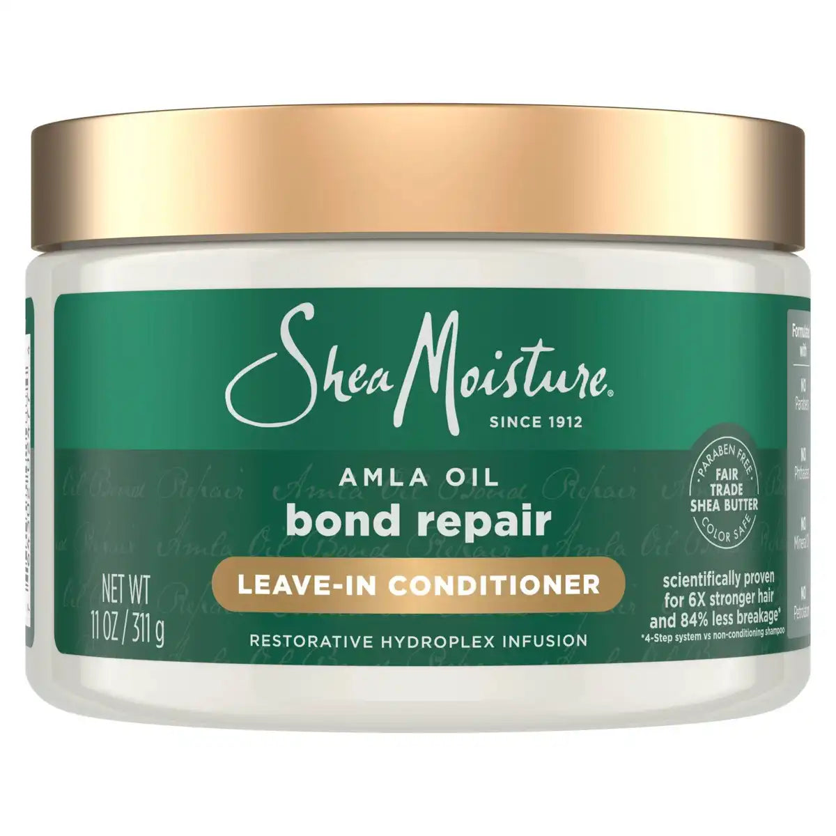SheaMoisture Bond Repair Leave-In Conditioner - 11 fl oz: Damage Repair, Dry Hair, Cream Form