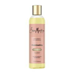 SheaMoisture Coconut and Hibiscus Bath Body and Massage Oil - 8 fl oz: Deep Hydration, Softening, Recommended for Dry Skin