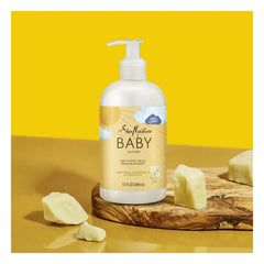 SheaMoisture Baby Lotion Raw Shea + Chamomile + Argan Oil Calm & Comfort for All Skin Types