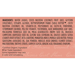SheaMoisture Smoothie Curl Enhancing Cream for Thick Curly Hair Coconut and Hibiscus