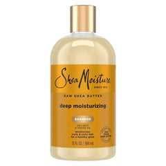 SheaMoisture Raw Shea Butter Deep Moisturizing Shampoo - 13 fl oz: Nourishes Textured & Curly Hair, No Sulfates