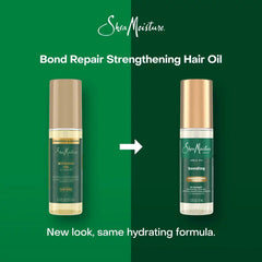 SheaMoisture Bond Repair Hair Oil - 3.3 fl oz: Strengthening, Smoothing, For Textured And Dry Hair