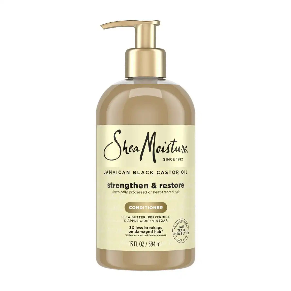 SheaMoisture Jamaican Black Castor Oil Strengthen & Restore Conditioner - 13 fl oz: Moisturizing, Deep Hydration, For Textured Hair